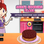 Gâteau Renversé aux Cerises – École de Cuisine de Sara