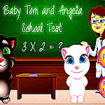 Test Scolaire pour Bébé Tom et Angela