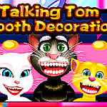 Tom le chat décoration des dents