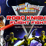 Power Rangers Megaforce Robo Knight Flight Fight