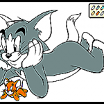 Tom et Jerry Coloriage