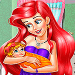 Décoration de chambre du bébé d’Ariel