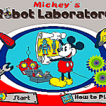 Mickey Laboratoire à Robot