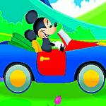 Mickey Mouse Défi de Conduite Automobile