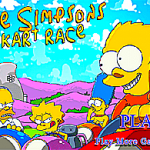 Course de Kart des Simpson