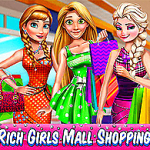 Shopping de fille riche