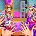 Salon de manucure pour princesses