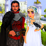 Robe de mariage de la reine dragon