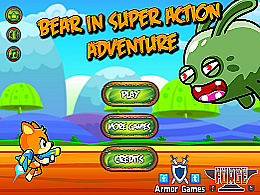 Bear in super action adventure