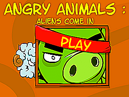 Angry animals aliens come in