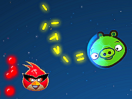 Angry birds space battle