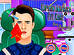 Captain America - Soins des yeux