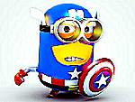 Minion captain america