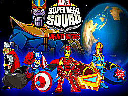 Super heros squad infinity racers
