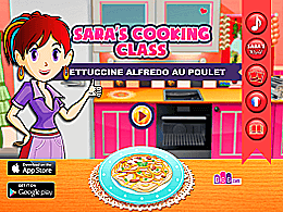 Fettuccine au poulet - École de cuisine de Sara
