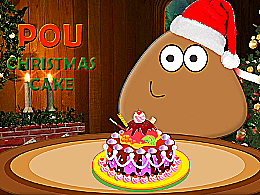 Gâteau de Noël de Pou