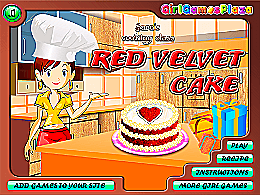 Gâteau Rouge - École de Cuisine de Sara