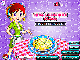 Soupe de Poulet - École de Cuisine de Sara