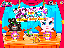 Talking angela and tom cat babies