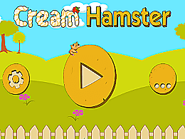 Cream hamster