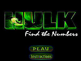 Hulk trouver les nombres