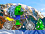Hulk moto neige