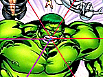 Hulk Marvel puzzle rond
