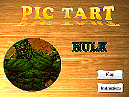 Hulk puzzle rond
