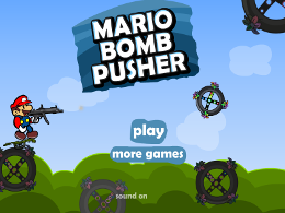 Mario bomb pusher
