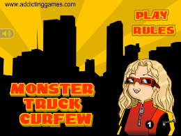 Monster truck couvre feu