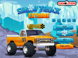Snow truck extreme