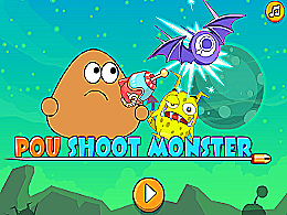 Pou shoot monster