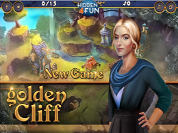 Golden cliff