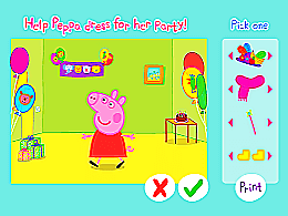 Peppa Pig Habillage de Fête