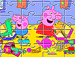 Peppa pig 10 puzzles