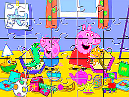 Peppa pig 10 puzzles