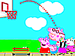 Peppa pig basketball