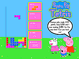Peppa pig tetris