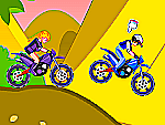 Pokemon vs yu gi oh motocross