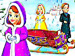 Princesse Sofia - Course de traîneau magique