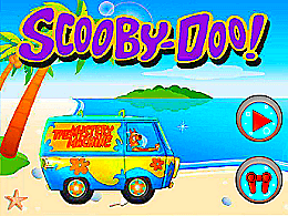 Scooby Doo conduit la Mystery Machine