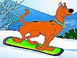 Scooby doo snowboarding