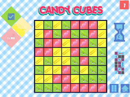 Candy cubes