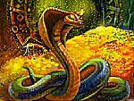 Serpent tresor