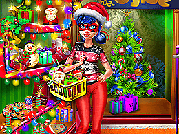 Shopping de Noël de Dotted girl