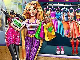 Shopping avec princesse Goldie