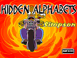 Simpson Alphabet Caché