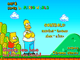 Simpson mario world