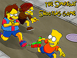 The simpsons shooting game