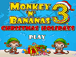 Monkey n bananas 3 christmas holiday